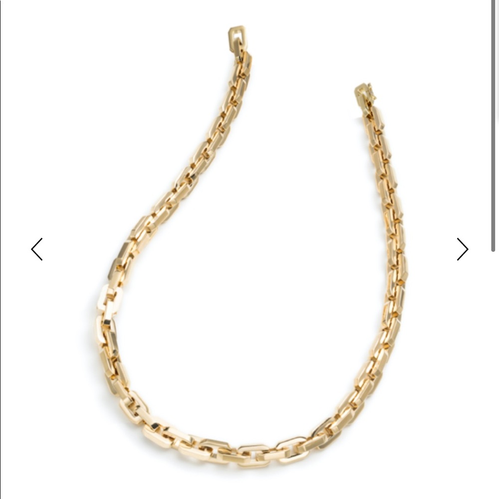 COPY - Eddie Borgo Supra Link Necklace 12 Karat ($350 RV)